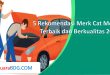 5 Rekomendasi Merk Cat Mobil Terbaik dan Berkualitas 2022