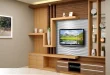 Backdrop TV Dekorasi Bata Ekspos
