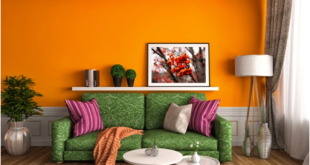 Lebih Ceria Dengan Dekorasi Warna Orange